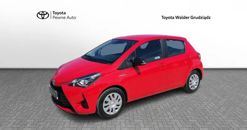 kujawsko-pomorskie Toyota Yaris cena 67900 przebieg: 33780, rok produkcji 2019 z Grudziądz